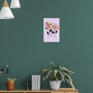 Hübsche Blütenblätter Poster