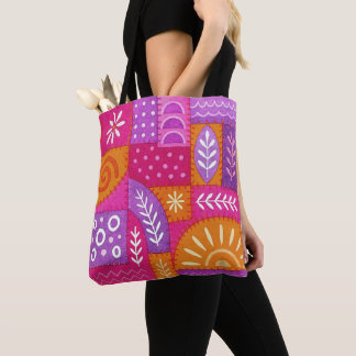 Hübsche Bohemian gemusterte Tote-Tasche