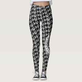 Hübsche böse Damen - Schädel SR19 u. Broncs Leggings