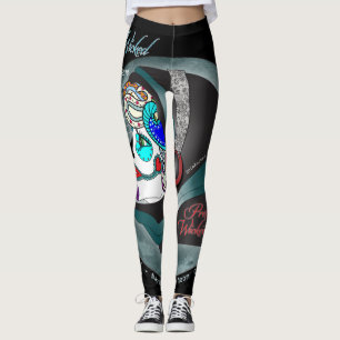Hübsche böse "Sirene " Leggings