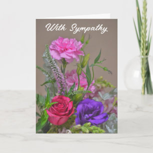 Hübsche Bouquet Bouquet Blume Sympathie Karte