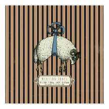 Hübsche Bow Sheep™-Sammlung - (Leinwand Option)