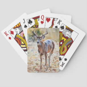 Hübsche Buck Deer Art Spielkarten