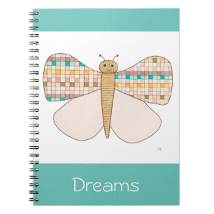 Hübsche Butterfly-Notebook-Dreams-Erin Brie Art No Notizblock