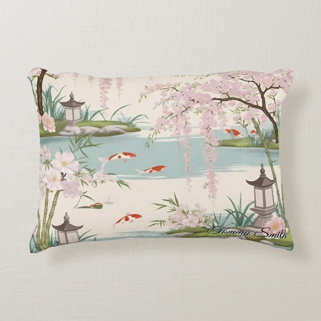 Hübsche Cherry Blossom Pillows Dekokissen (Vorderseite)