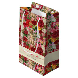 Hübsche Chintzy Viktorianisch Scrapbook Cherubs Kleine Geschenktüte