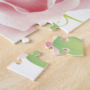 Hübsche coole Blumen süße Mädchen Retro floral Puzzle