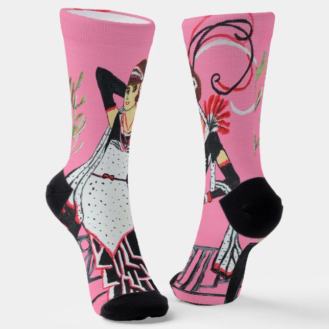 Hübsche Damensocken  Socken (Gewinkelt)