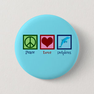 Hübsche Delphin Button