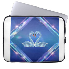Hübsche Diamond Swan Electronics Bag Laptopschutzhülle