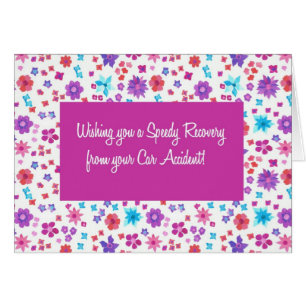 Hübsche Ditsy-Flora kommt gut von Autounfall