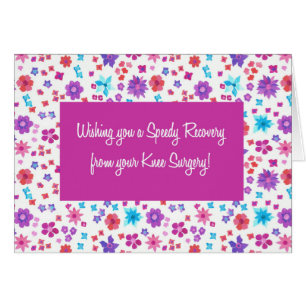 Hübsche Ditsy-Floral gut von Knie-Operation