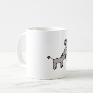 Hübsche Donkey-Tasse Kaffeetasse