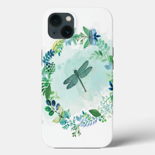 Hübsche Dragonfly Kunstwerk iPhone 13 Hülle