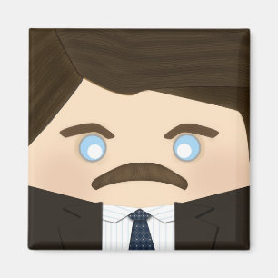 Hübsche, dunkelhaarige Frauen und Frühstück Magnet