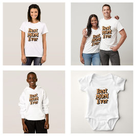 Hübsche einzigartige Typografie Beste Mama je T-Shirt