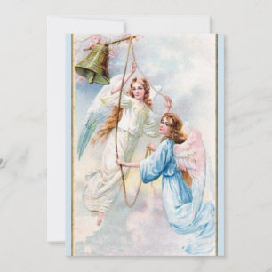 Hübsche Engel mit Glocke