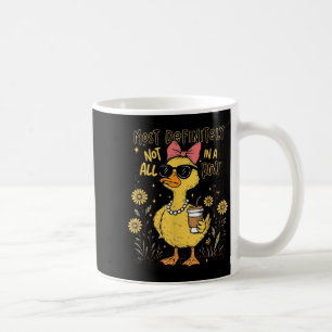 Hübsche Enten, am meisten nicht alle in einem Row Kaffeetasse