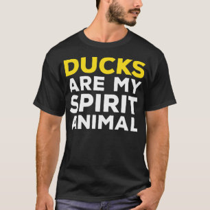 Hübsche Enten sind mein Geist Tiergeschenke Hausti T-Shirt