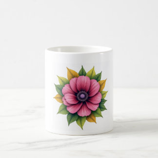 hübsche Farbe in Rosa Kaffeetasse
