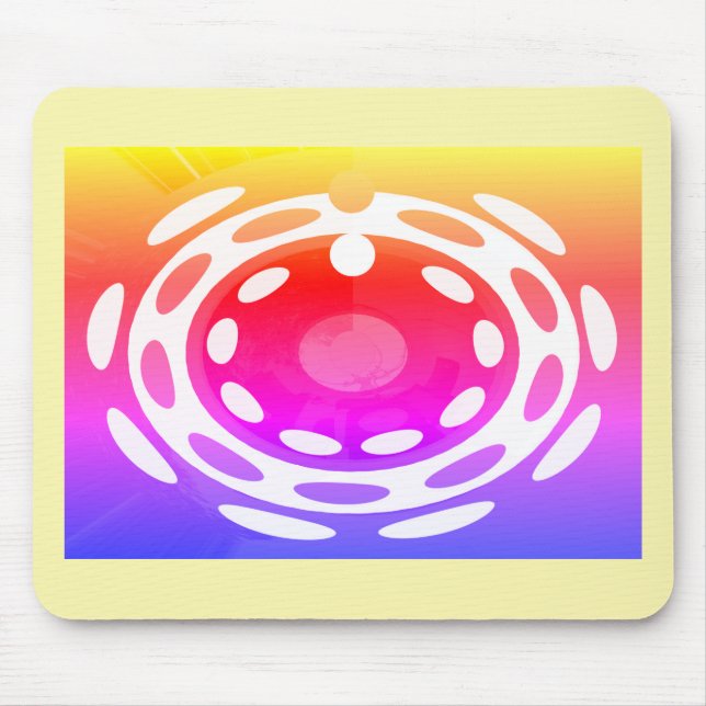 Hübsche Festkunst Mousepad (Vorne)