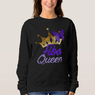 Hübsche Fibro-Königin für Frauen Fibromyalgie Sweatshirt