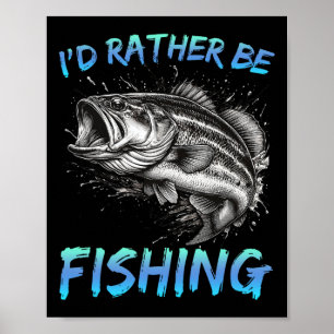 Hübsche Fischerei, die ich eher als Fischer fische Poster
