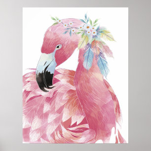 Hübsche Flamingo Art. 2 Poster