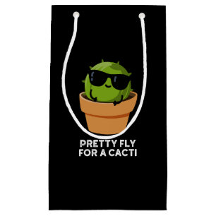 Hübsche Fliege für einen Cacti Funny Cactus Pun Da Kleine Geschenktüte