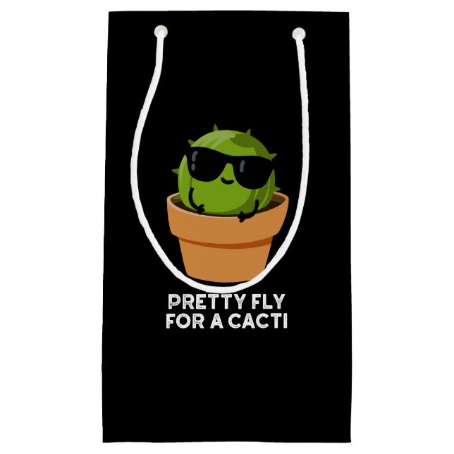Hübsche Fliege für einen Cacti Funny Cactus Pun Da Kleine Geschenktüte (Vorderseite)