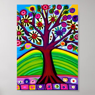 Hübsche Flüsterkunst   AI Generated Art Poster