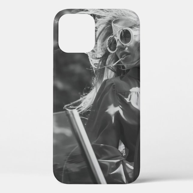 Hübsche Frau in Cabrio Case-Mate iPhone Hülle (Rückseite)