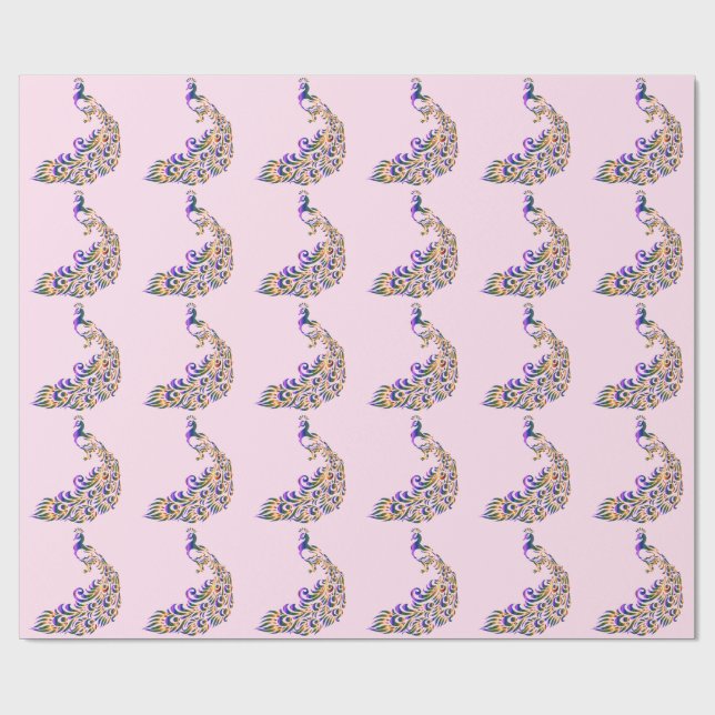 Hübsche Friedenssicherungen Geschenkpapier (Flach)