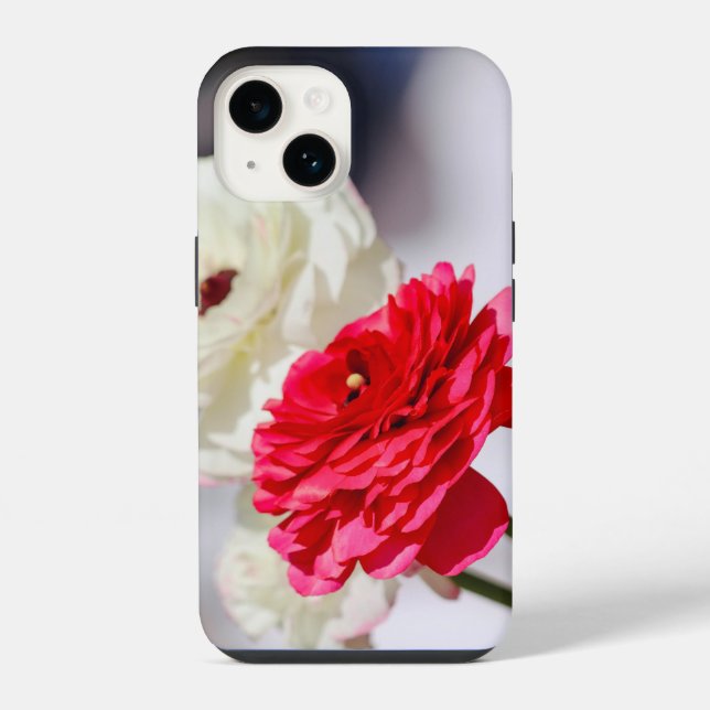 Hübsche Frühlings-Päonien iPhone Hülle (Rückseite)