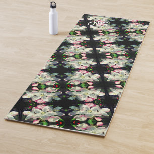 Hübsche Frühlingsblüten Personalisiert Yogamatte