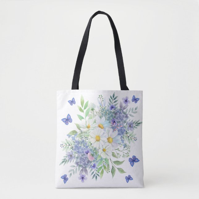 Hübsche Frühlingsfrüchte, Blüten und Schmetterling (Vorderseite)