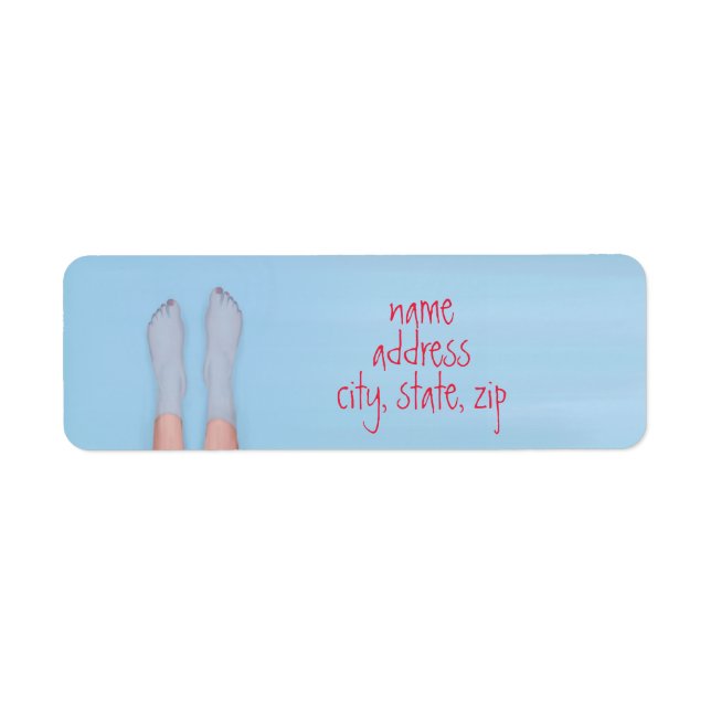 hübsche Füße in der coolen Wassermarke einweichen (Vorne)