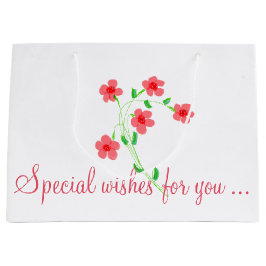 Hübsche Geburtstagsgeschenktasche Große Geschenktüte