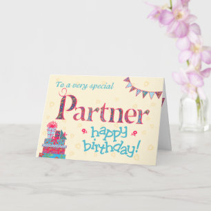 Hübsche Geburtstagskarte für Partner, Jagd, Gesche Karte
