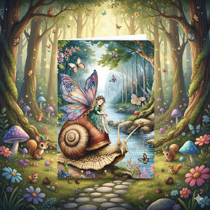 Hübsche Geburtstagskarte mit Farbseite Karte