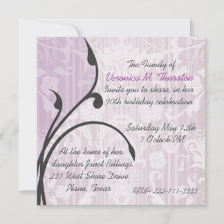 Hübsche Geburtstagsparty Einladung