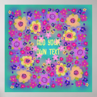 Hübsche Gelb- und Rosa-Blume, die Sie anpassen