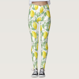 Hübsche Gelblemonen Leggings