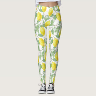 Hübsche Gelblemonen Leggings