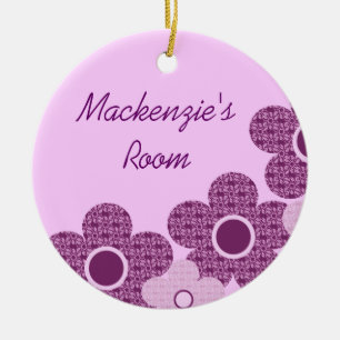 Hübsche Gemusterte Blume Türhanger Ornament