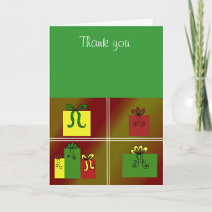 Hübsche Geschenke - Dankeschön Dankeskarte