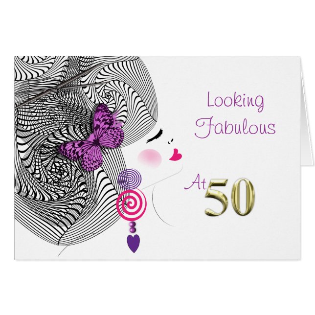 Hübsche Girly sieht üppig um fünfzig aus (Vorderseite (Horizontal))