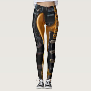 Hübsche Gitarre Leggings