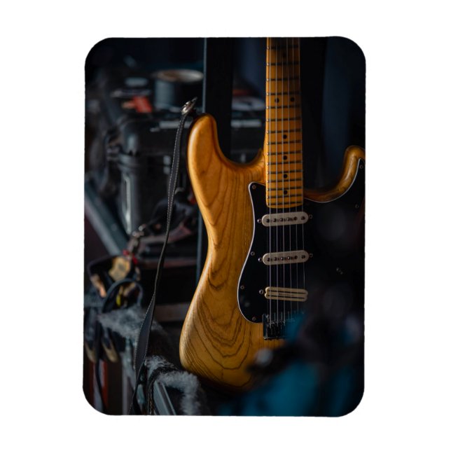 Hübsche Gitarre Magnet (Vertikal)