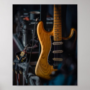 Hübsche Gitarre Poster